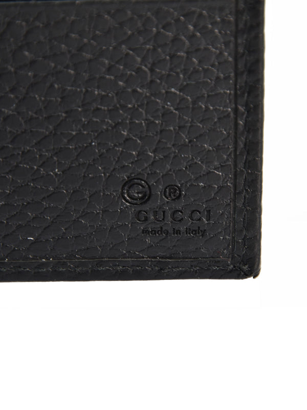 Gucci Portafogli Bifold Nero Uomo Tessuto GG Canvas Mod. 260987 G1XWN 8615