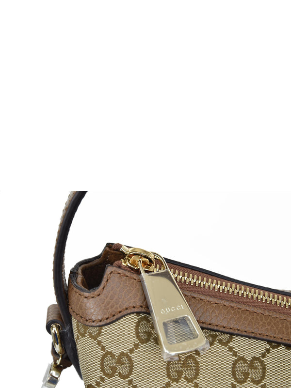 Gucci Borsa a Mano Beige Donna Pelle e Tessuto Original GG Mod. 449244 KY9LG 8610