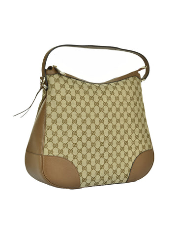 Gucci Borsa a Mano Beige Donna Pelle e Tessuto Original GG Mod. 449244 KY9LG 8610