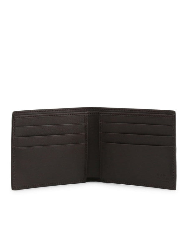 Gucci Portafogli Bifold Marrone Uomo Pelle Microguccissima Mod. 260987 BMJ1N 2044