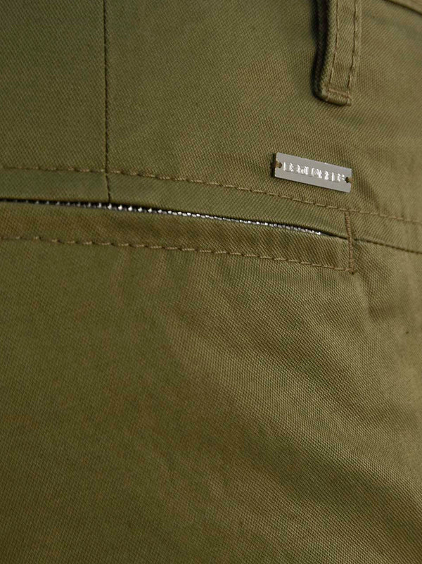 Dsquared2 Green Men's Trousers Cotton Buttons Mod.S74KA0563S35830060