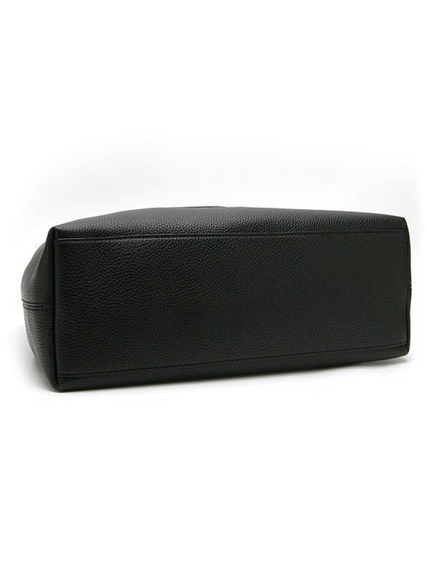 Gucci Borsa Soho Nera Donna Logo Pelle Cellarius Modello 536196 A7M0G 1000