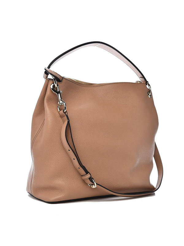 Gucci Borsa Soho Beige Donna Pelle Cellarius Modello 536194 A7M0G 2754