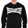 Dsquared2 Felpa Nera Uomo Cotone Logo Mod. S71GU0379 S25427 900