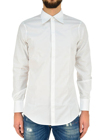 Dsquared2 Camicia Bianca Uomo Tailor Made Mod.S74DL0993S36275100