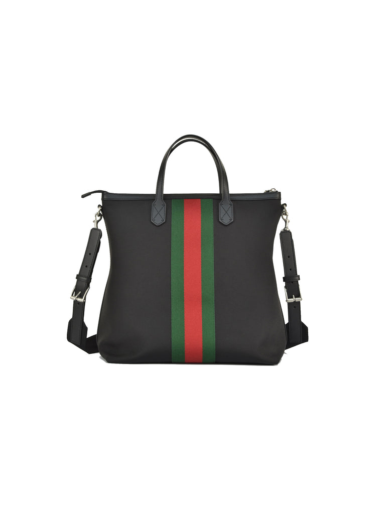 Gucci Men s Black Tote Bag Technocanvas Zipper Mod. 619751 KWT7N 1060 Yayo