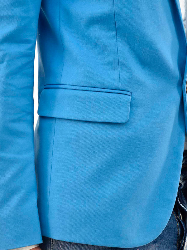 Dsquared2 Giacca Blazer Blu Uomo Cotone Mod.S71BN0467S38556083