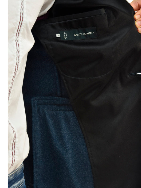 Dsquared2 Giacca Blazer Blu Uomo Cotone Mod.S71BN0514S41984477