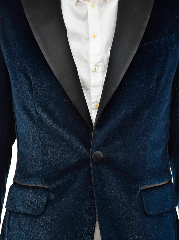 Dsquared2 Giacca Blazer Blu Uomo Cotone Mod.S71BN0514S41984477