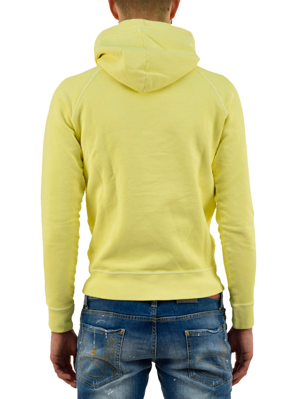 Dsquared2 Felpa Gialla Uomo Cotone Mod.S74GU0056S25217169