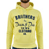 Dsquared2 Felpa Gialla Uomo Cotone Mod.S74GU0056S25217169