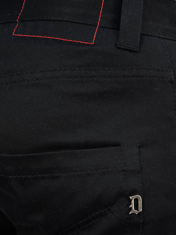 Dondup Pantaloni Nero Uomo Mod.MUSIC-UP008A441UXXX999