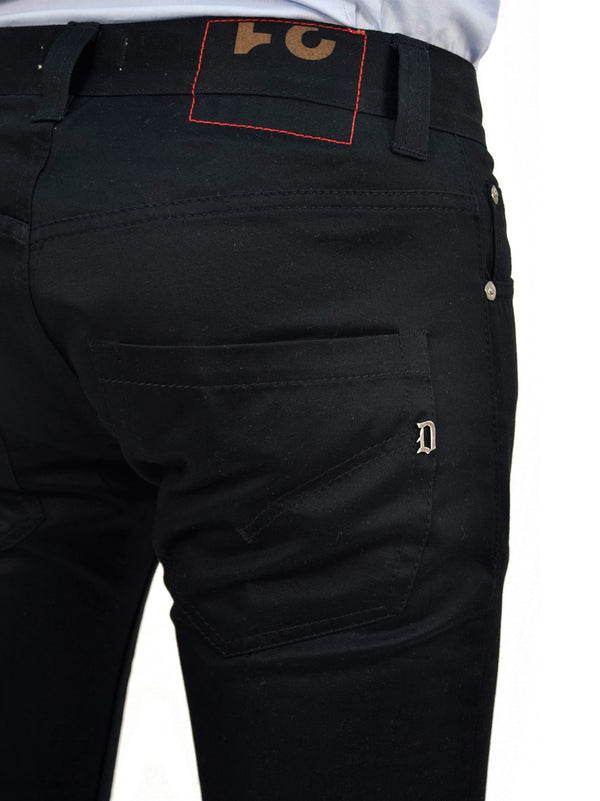 Dondup Pantaloni Nero Uomo Mod.MUSIC-UP008A441UXXX999