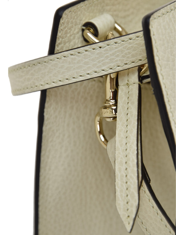 Gucci Borsa Soho Bianca Donna Pelle Dollar Calf Modello 607722 CAO0G 006