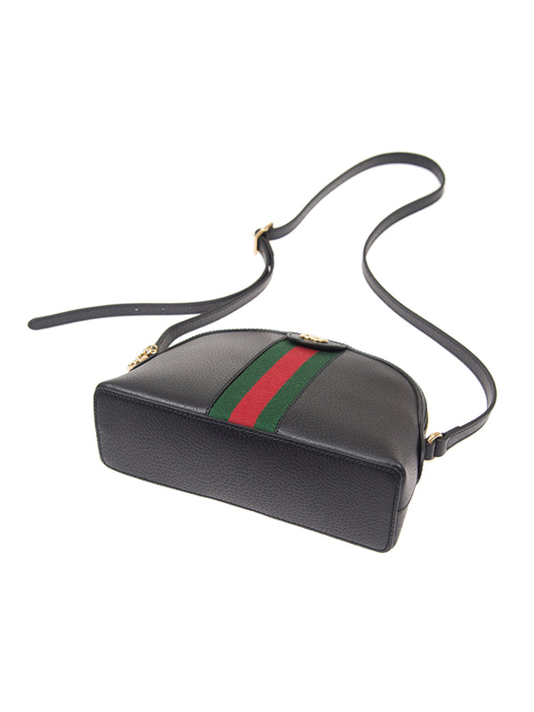 Gucci Borsa Ophidia Nera Pelle e Sherry Modello 719881 DJ2DG 1060