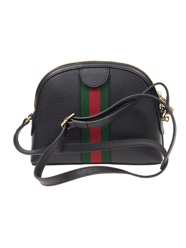 Gucci Borsa Ophidia Nera Pelle e Sherry Modello 719881 DJ2DG 1060