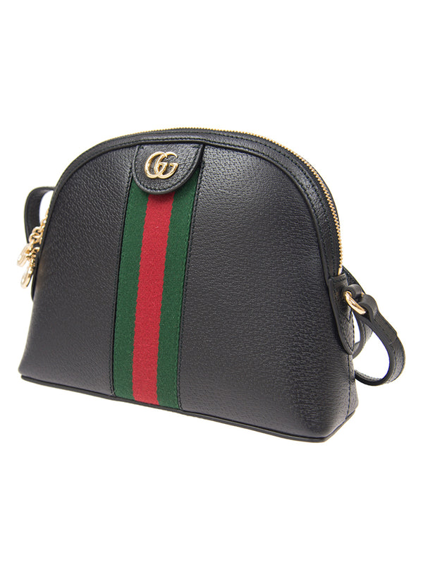 Gucci Borsa Ophidia Nera Pelle e Sherry Modello 719881 DJ2DG 1060