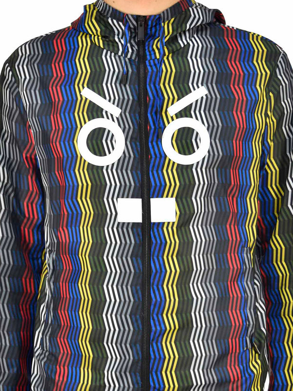 Fendi Impermeabile Trench Arcobaleno Uomo Poliestere Mod.FW0832S08F0ZA0