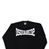 Dsquared2 Felpa Nera Uomo Cotone Logo Mod. S71GU0379 S25427 900