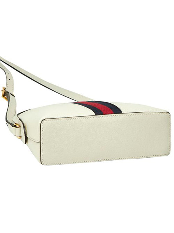 Gucci Borsa Ophidia Bianca Pelle e Sherry Modello 719881 DJ2DG 8454