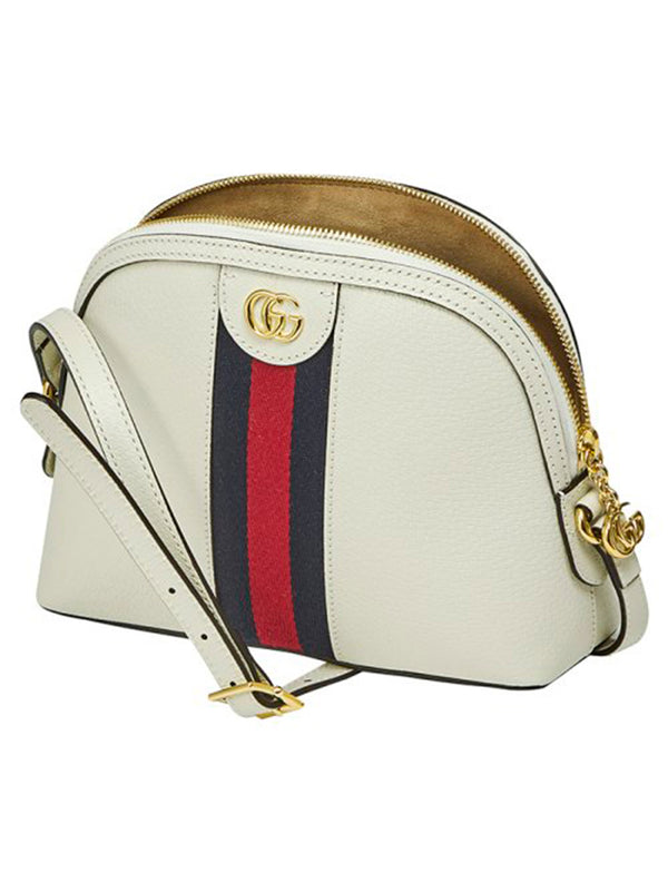 Gucci Borsa Ophidia Bianca Pelle e Sherry Modello 719881 DJ2DG 8454