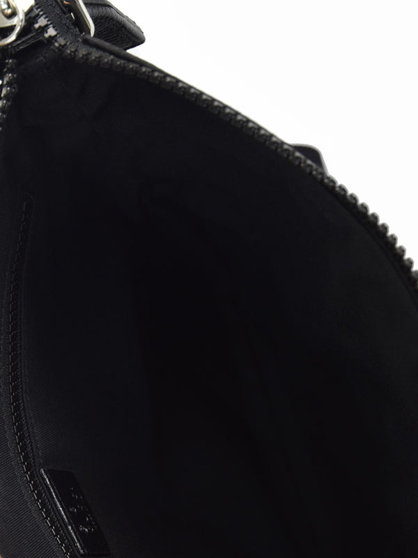 Gucci Borsello Messenger Nero Uomo Tessuto GG Canvas Mod. 449184 G1XHN 8615