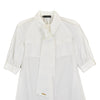 Dsquared2 Women's Shirt White Cotton Buttons Pockets Mod.S72DL0261S35244010