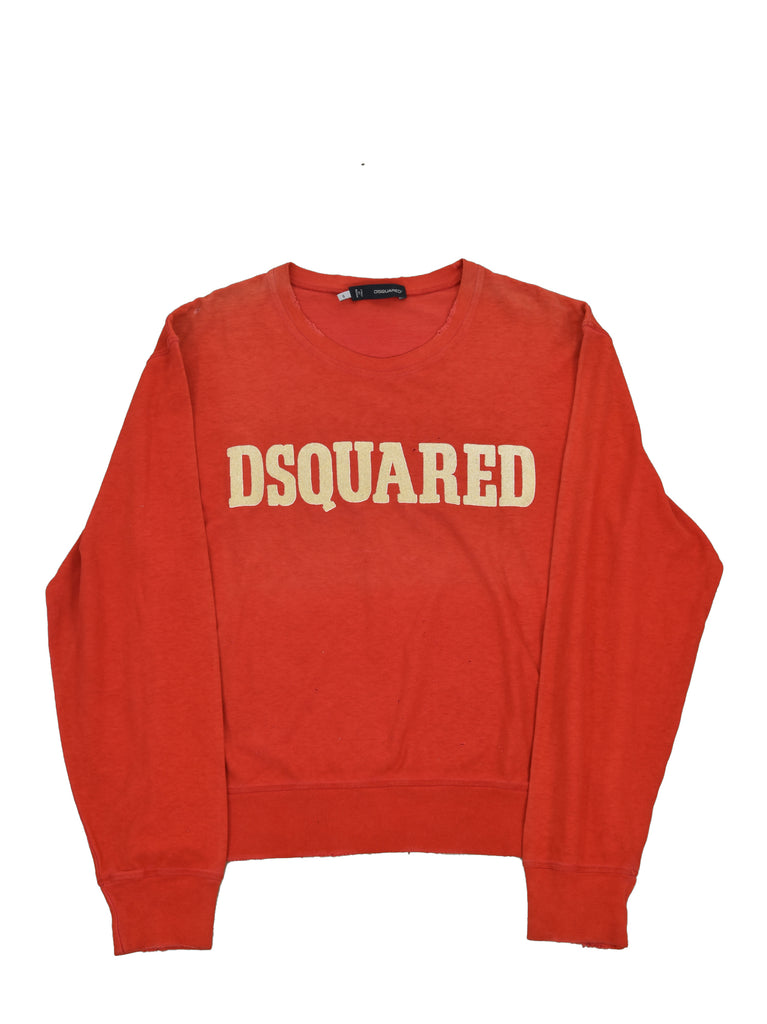 Dsquared2 Men s Red Sweatshirt Cotton Logo Mod.S74GC0635S21713307 Yayo