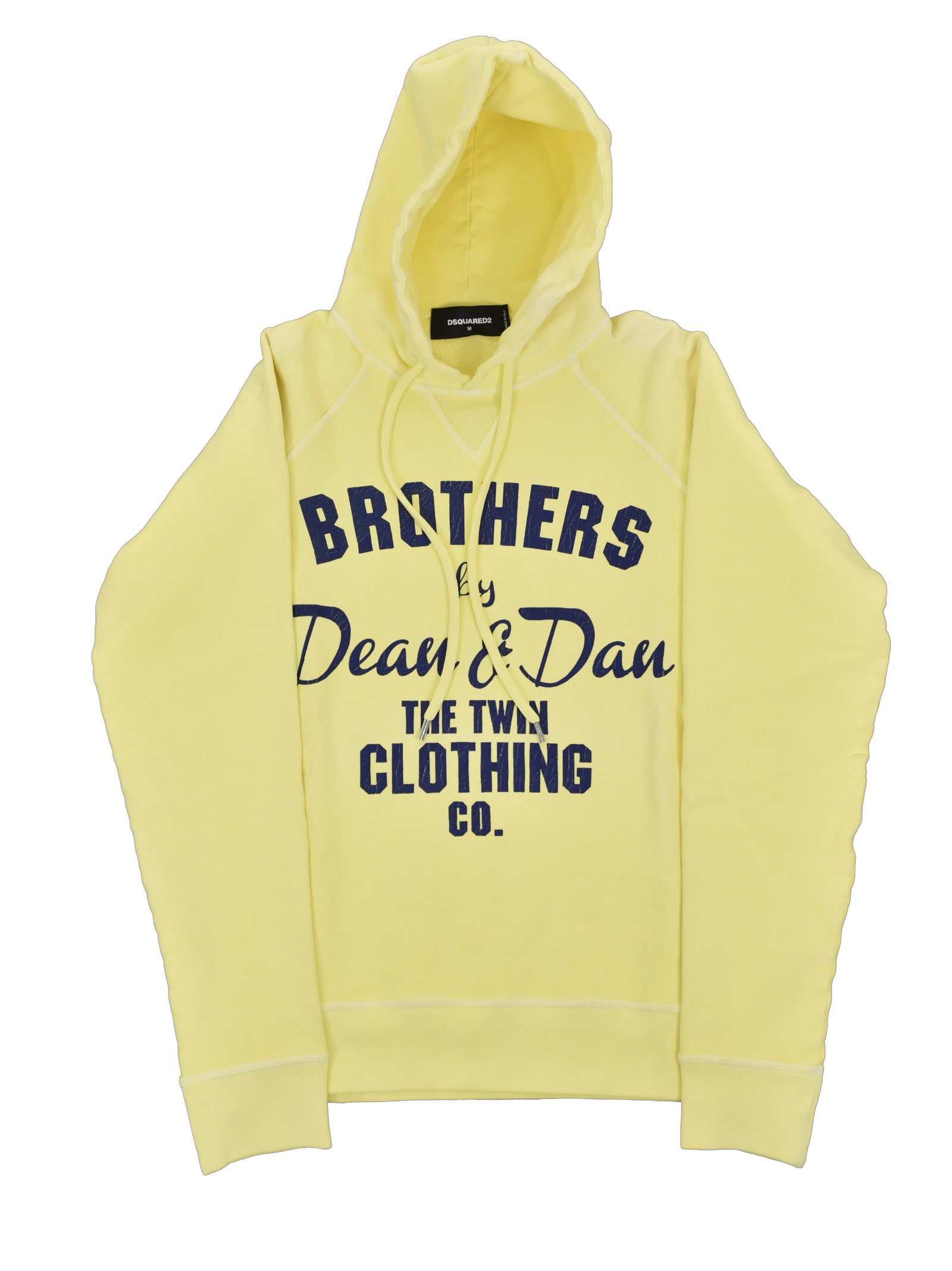 Dsquared2 Felpa Gialla Uomo Cotone Mod.S74GU0056S25217169