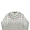 Dsquared2 Felpa Grigia Uomo Cotone Stampa Crack Mod.S71GU0001S25148858M