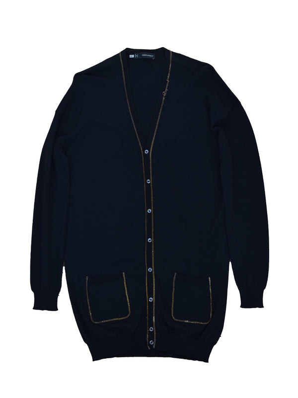 Dsquared2 Cardigan Nero Donna Viscosa Bottoni Mod. S72HA0442S14537090