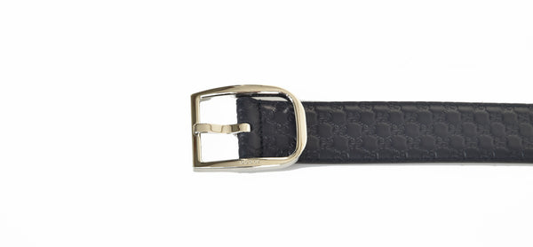 Gucci Cintura Blu Uomo Pelle Microguccissima Mod. 449716 BMJ0N 4009