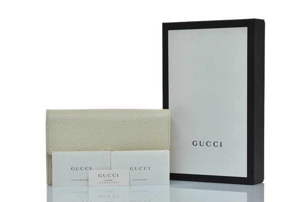 Gucci Borsetta a Tracolla Bianca Donna Pelle Dollar Calf Mod. 615523 CAO0G 9522
