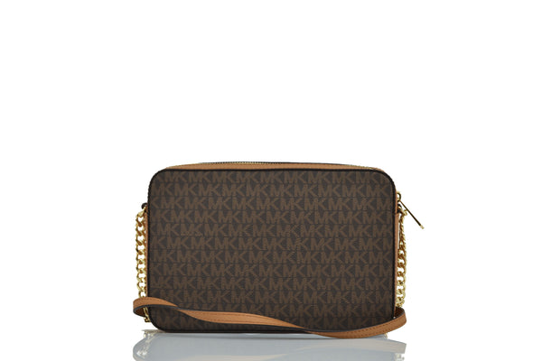 Michael Kors Borsa Jet Set Item Marrone Donna Pelle Saffiano Mod. 35T8GTTC9L