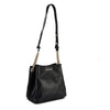 Michael Kors Borsa a Mano Teagen Nera Donna Pelle Saffiano Mod. 35T0GXZL5L