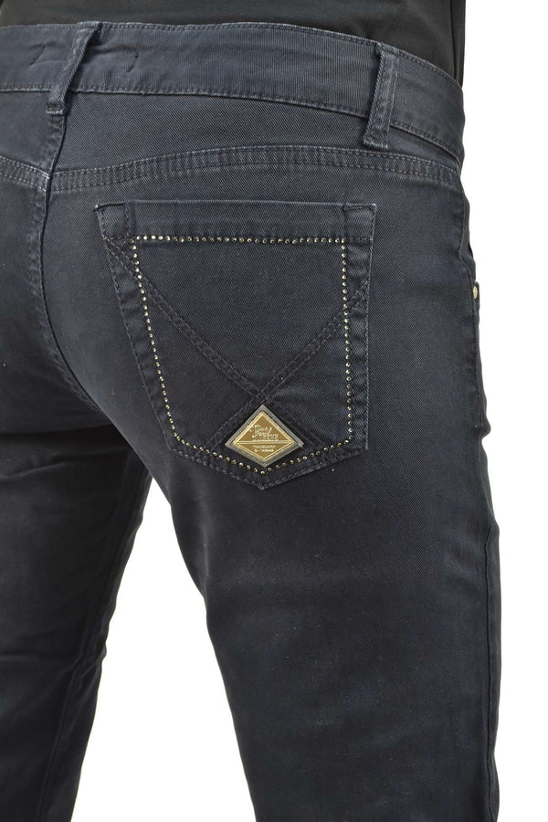 Roy Roger's Jeans Blu Donna Cotone Cerniera Mod.SHERRY 01T-818-21