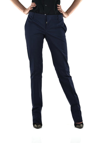 Dsquared2 Pantalone Blu Donna Cotone Cerniera Mod.S72KA0441S38556089