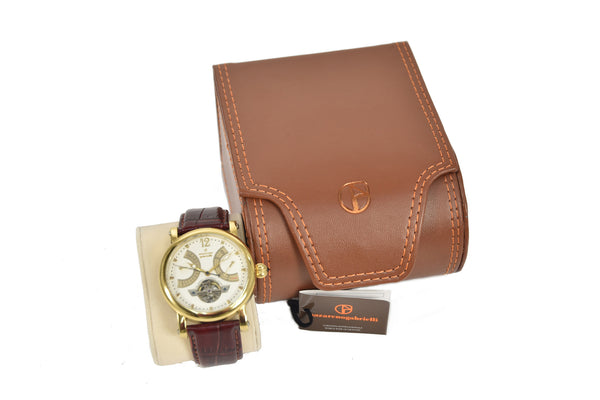 Nazareno Gabrielli Orologio Giallo Uomo Automatico Acciaio Mod.AMM2505GOLD