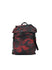 VALENTINO Red Camouflage Men's Backpack Cotton Drawstring Mod.LY0B0521NCHU37