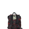 VALENTINO Red Camouflage Men's Backpack Cotton Drawstring Mod.LY0B0521NCHU37