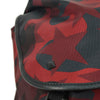 VALENTINO Zaino Rosso Camouflage Uomo Cotone Coulisse Mod.LY0B0521NCHU37