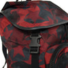 VALENTINO Zaino Rosso Camouflage Uomo Cotone Coulisse Mod.LY0B0521NCHU37