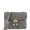 Gucci Gray Women's Handbag Leather Dollar Calf Logo Mod. 510304 CAO0G 1226 