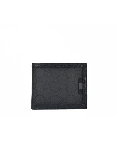 Gucci Bifold Wallet Black Men GG Canvas Fabric Mod. 260987 G1XWN 8615 
