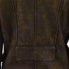 Dsquared2 Long Brown Sheepskin Coat for Men Mod.S74AA0044SX7948143