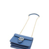 Gucci Blue Handbag Women's Leather Dollar Calf Logo Mod. 510304 CAO0G 4231 