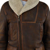 Dsquared2 Long Brown Sheepskin Coat for Men Mod.S74AA0044SX7948143