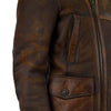 Dsquared2 Long Brown Sheepskin Coat for Men Mod.S74AA0044SX7948143