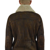 Dsquared2 Long Brown Sheepskin Coat for Men Mod.S74AA0044SX7948143