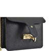 Gucci Borsa Interlocking a Mano Nera Donna Pelle Dollar Calf Logo Mod. 510304 CAO0G 1000